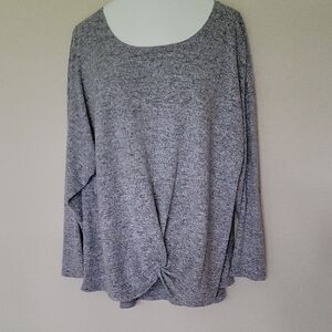 Gray Women's Top